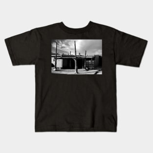 Taos Pueblo Study 2 Kids T-Shirt